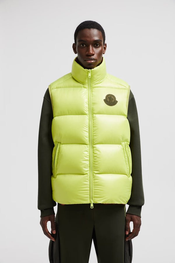 Doudoune sans manche Sumido Moncler Vert citron